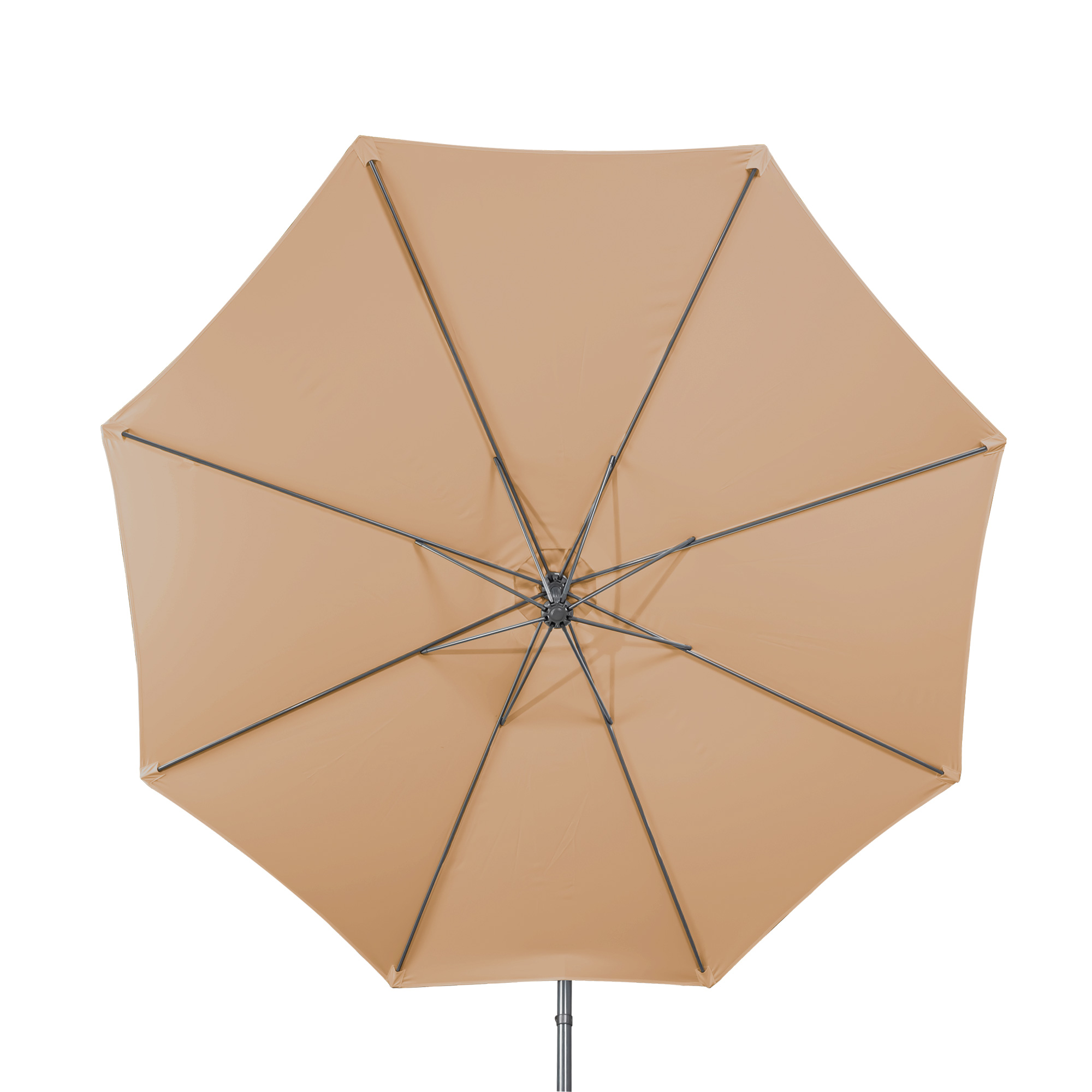 parabanana Ampelschirm | 3 m, rund, creme