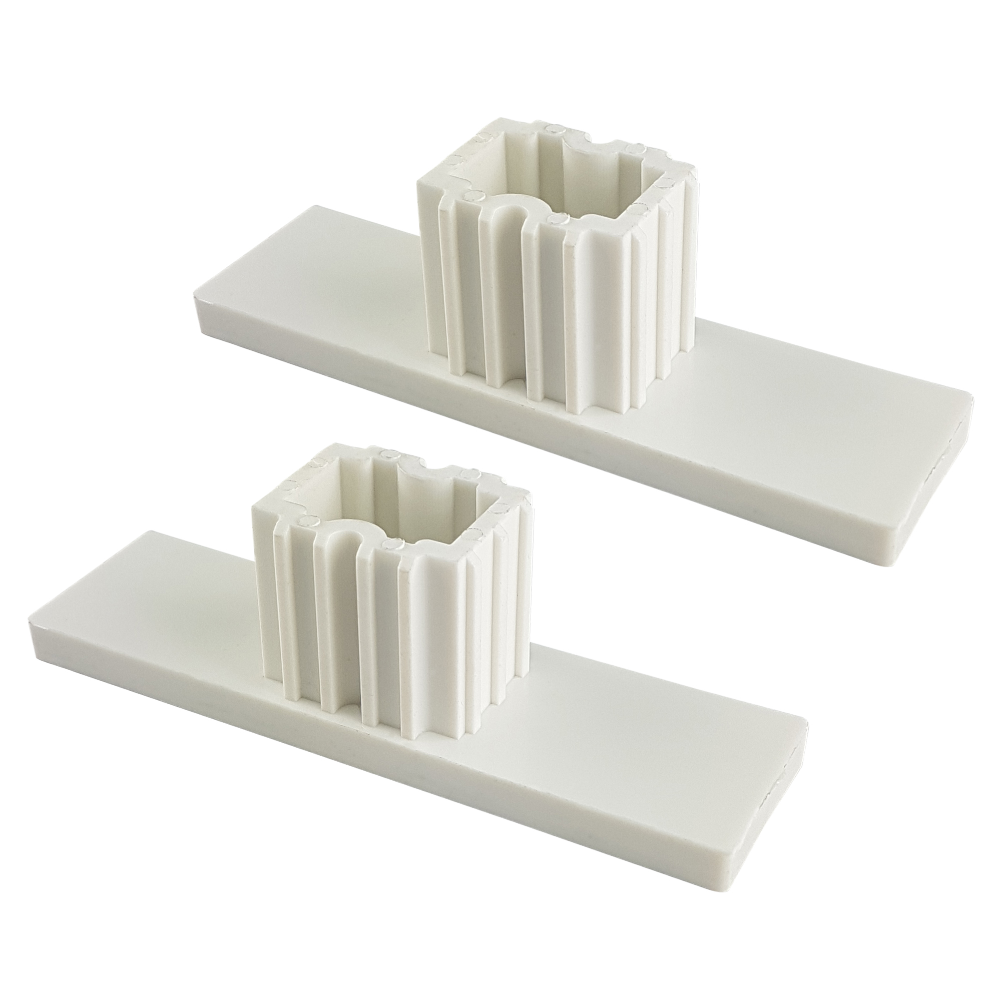 Tappo di chiusura per guide tapparella PPD 79 (79 x 22 mm) | bianco, 2 pezzi 