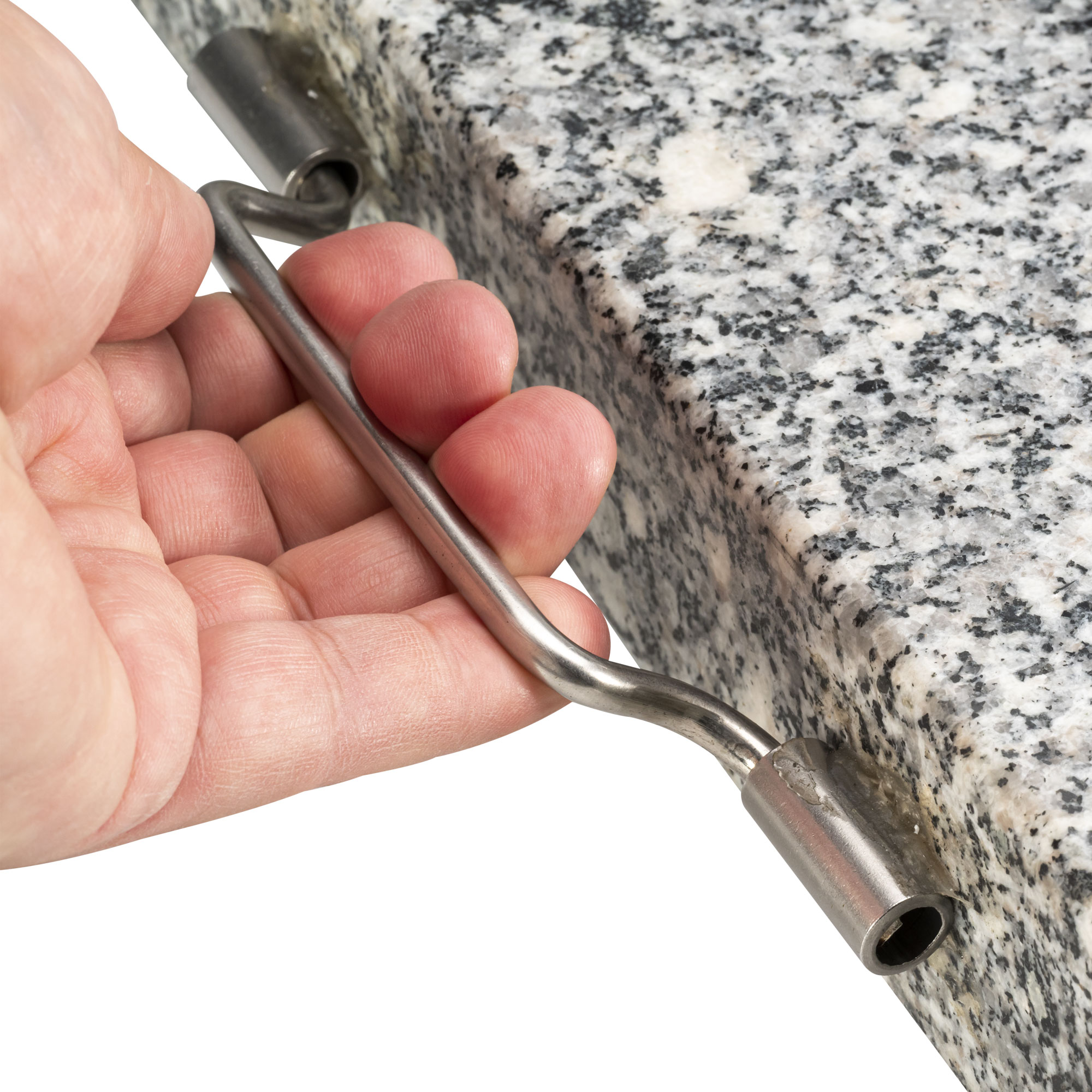 Sonnenschirm Schirmständer Granit mit Rollen | quadratisch