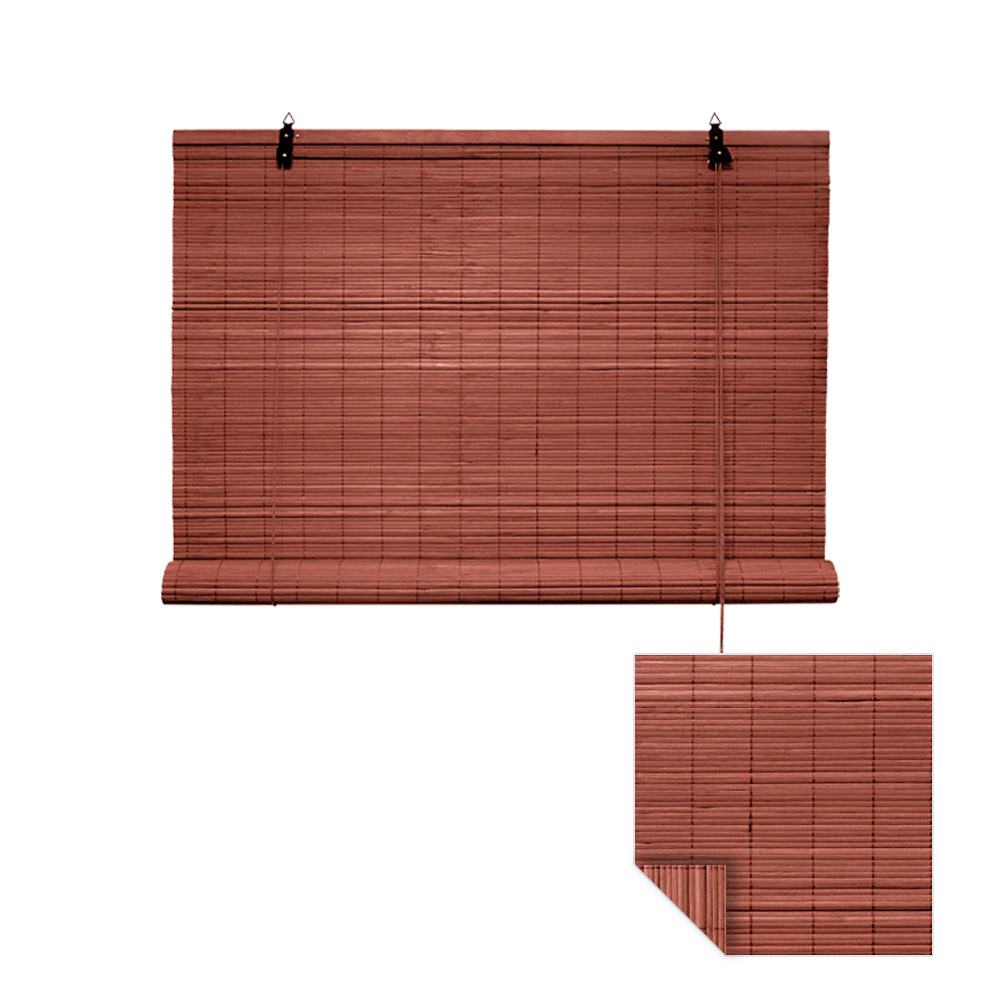 Bambusrollo | 90 x 160 cm, kirsche
