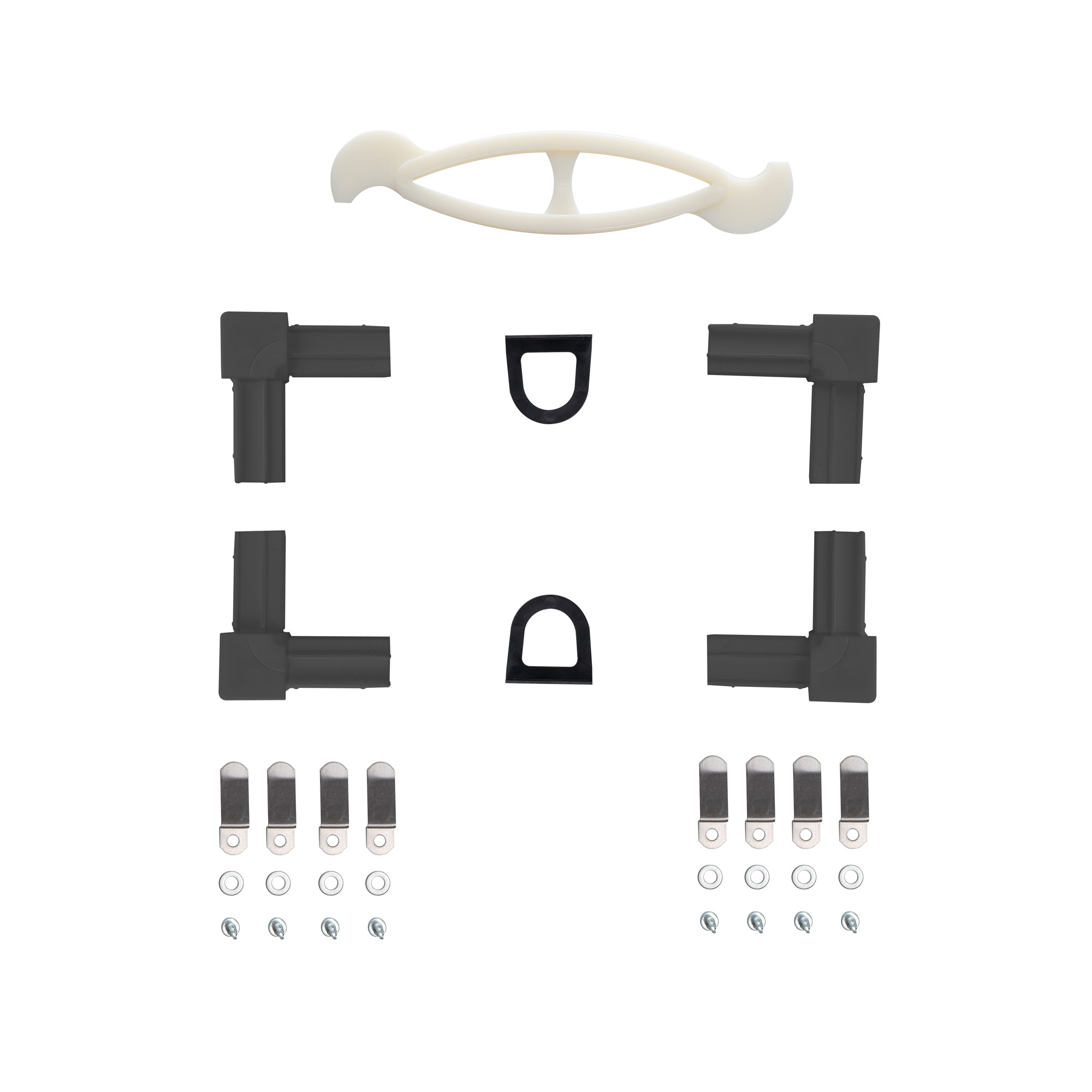 Set di ricambi per telai di zanzariera BrushLine 2000 (Modello a scelta)