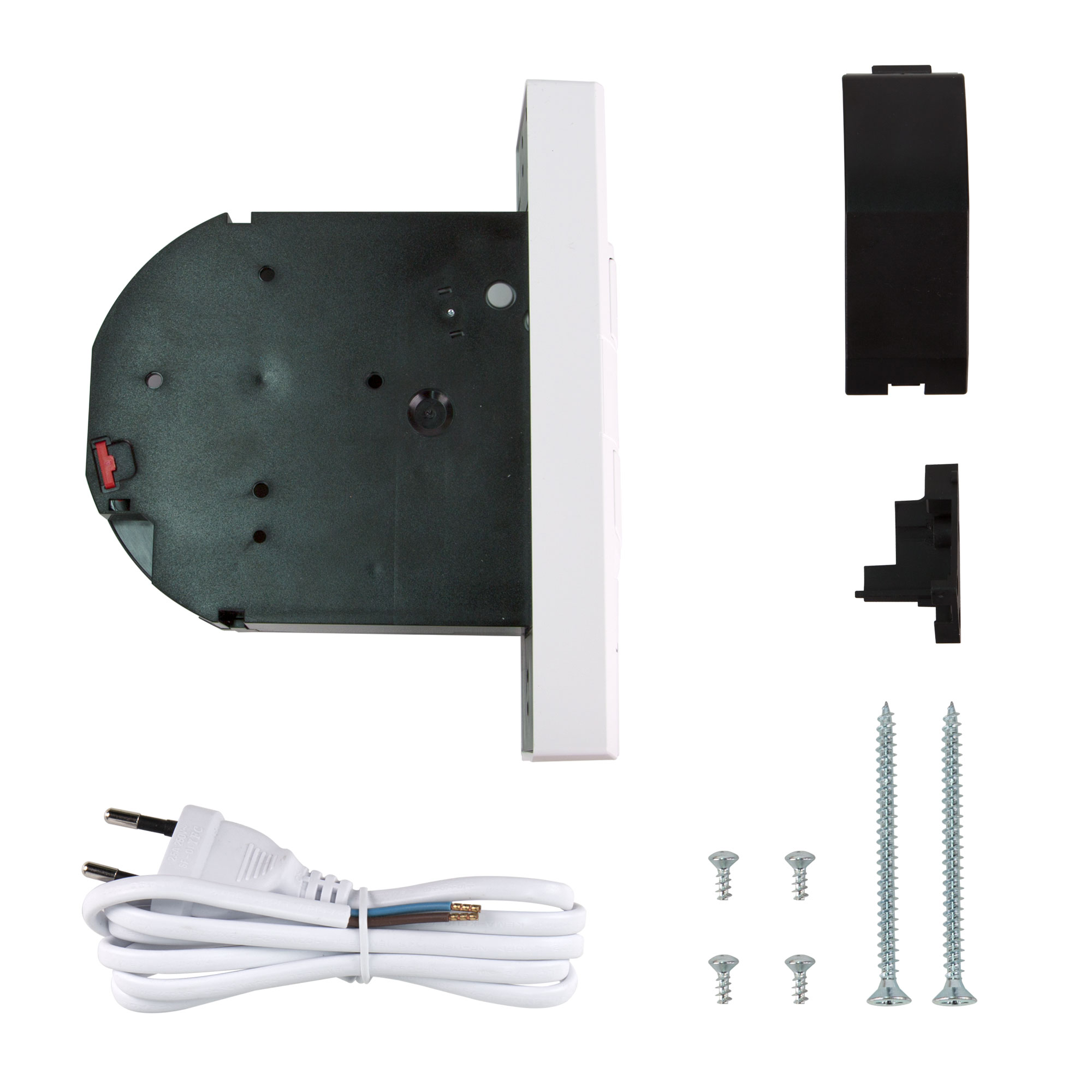 Elektrischer Gurtwickler JAROMAT Classic mit Zubehör und Kabel für Montage und Betrieb