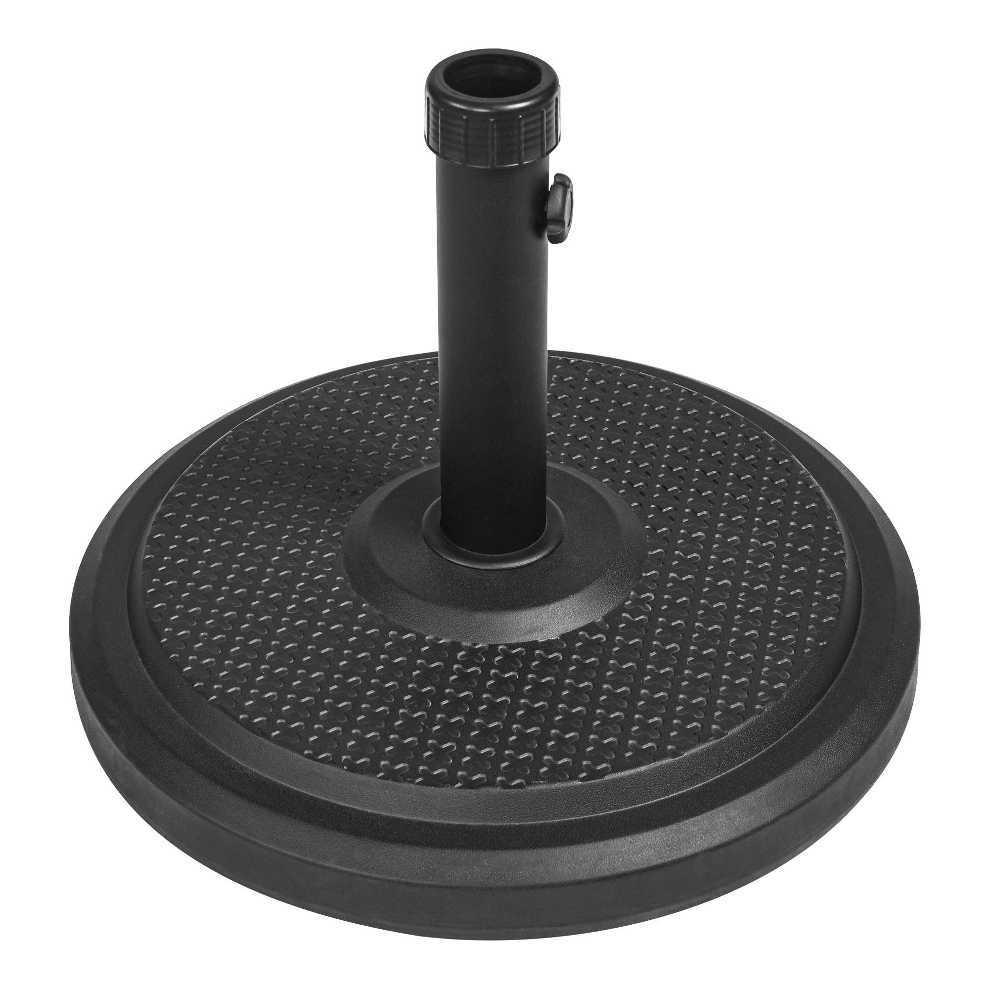 Base per ombrellone standard | rotondo, nero