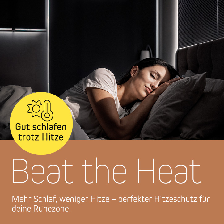 Beat the Heat - gut schlafen, trotz Hitze