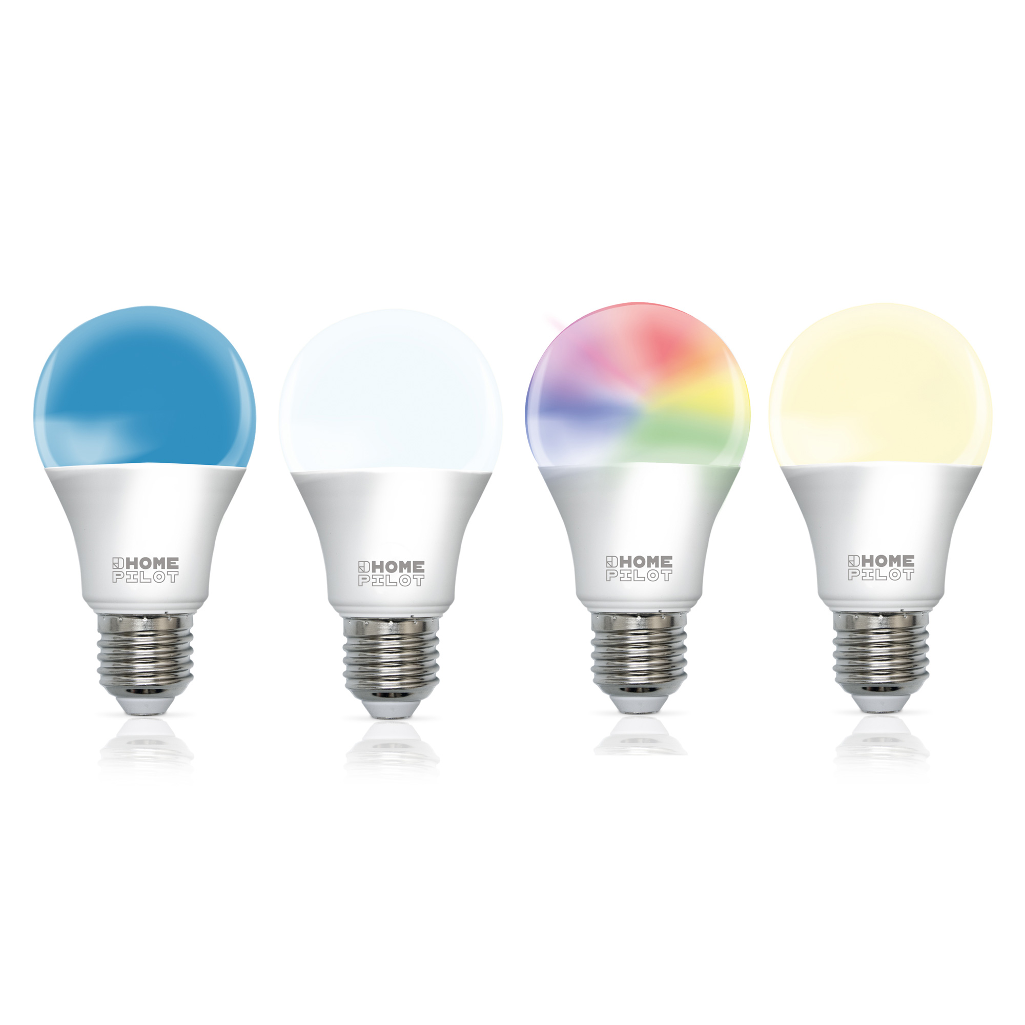 LED-Lampe E27 mit variabler Lichtfarbe und Schraubsockel