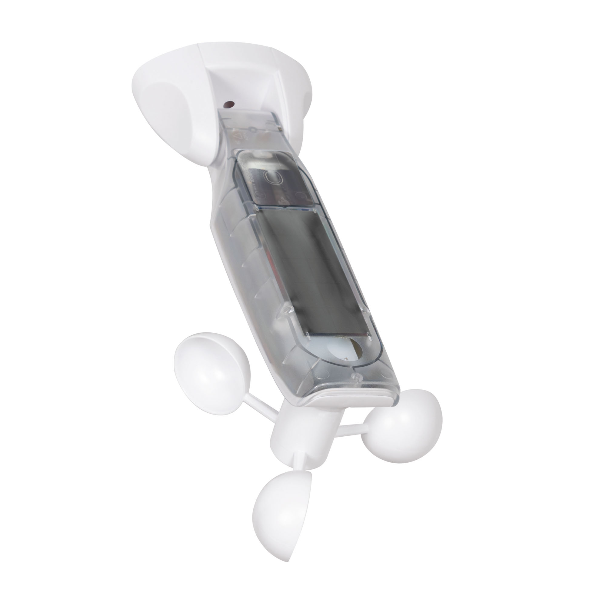 Sonnen- und Windsensor mit Rotoren und Gehäuse zur Messung von Wetterbedingungen