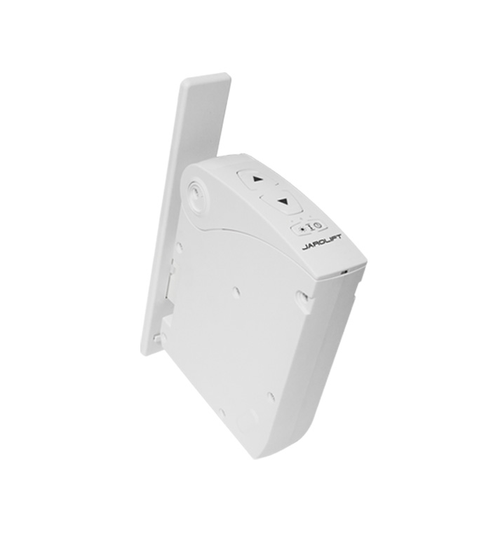 Avvolgitore cintura elettrico JAROMAT Eco | AP 15/5 / bianco / cinghia da 15 mm
